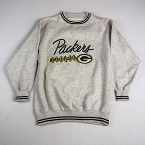 Vintage Green Bay Packers Cadre Athletic Sweatshirt Men's Size Medium
